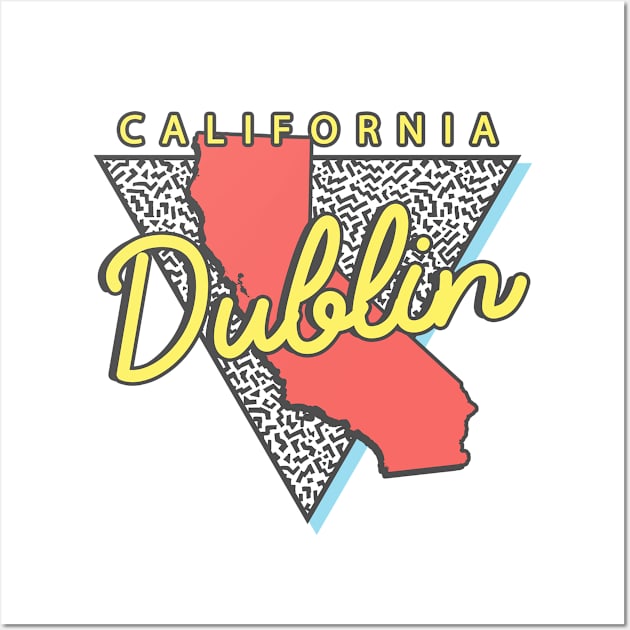 Dublin California Triangle Wall Art by manifest